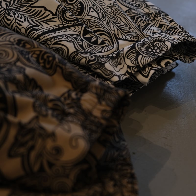 THOMAS MAGPIE zentangle print long skirt【2213