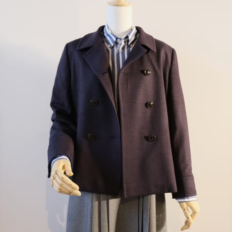 SINME　 ミニジャケット　BLACK    22AW-01-02