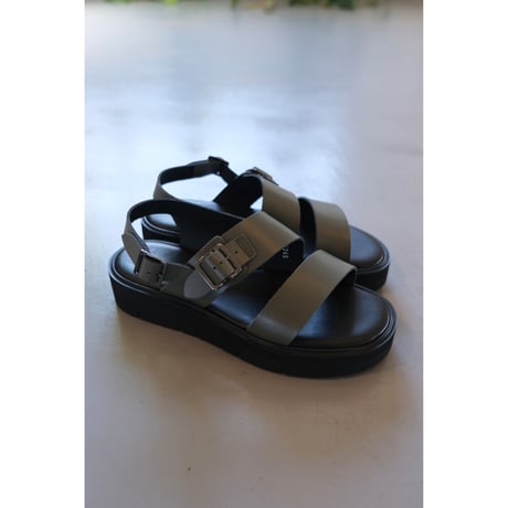 BEAUTIFUL SHOES｜ S.S.BELT SANDALS ｜ GLOXI CUT SOLE ｜ KHAKI
