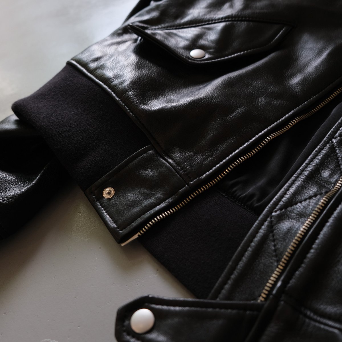 XXS◆ SISII L-2B　Leather Flight Jacket XXS◇ SISII L-2B Leather Flight Jacket L-2B -black- | SISII