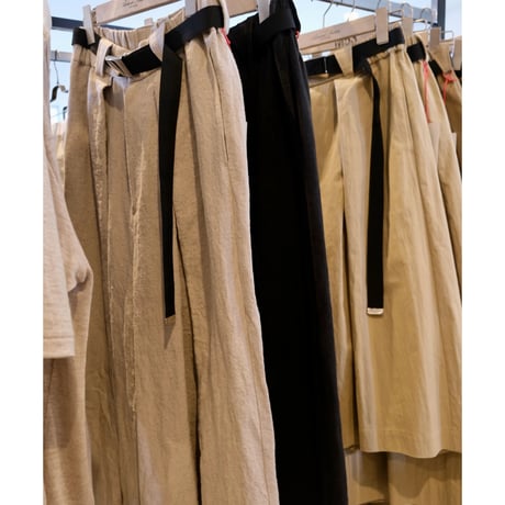 M53. BELTED SUPER WIDE PANTS (CINO)