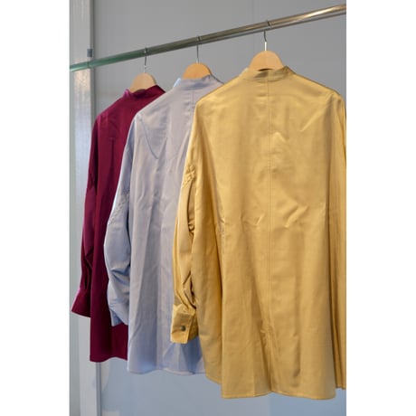 NAKAGAMI サテンビックシャツ （unisex）