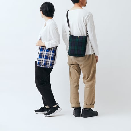 EVERGREEN SAC CHECK SHOULDER【OK-016C】
