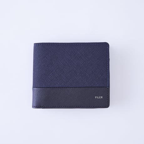 SAFFIANO FOLDED WALLET 【LY-002】