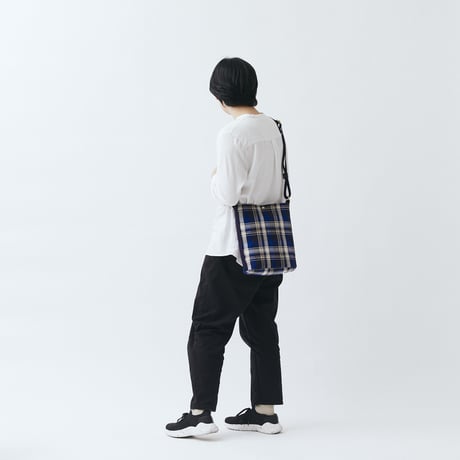 EVERGREEN SAC CHECK SHOULDER【OK-016C】