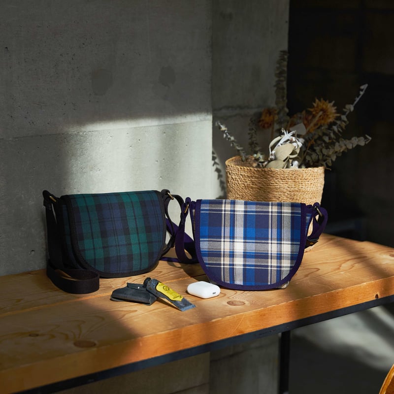 EVERGREEN CHECK SHOULDER【OK-009C】 | Filer EVERGREEN CHECK SHOULDER【OK-009C】 | Filer