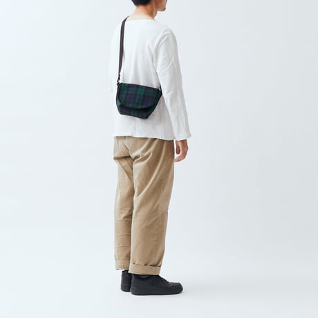 EVERGREEN CHECK SHOULDER【OK-009C】