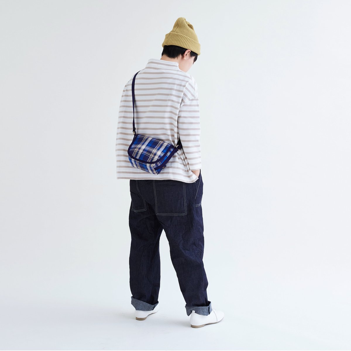 EVERGREEN CHECK SHOULDER【OK-009C】 | Filer EVERGREEN CHECK SHOULDER【OK-009C】 | Filer