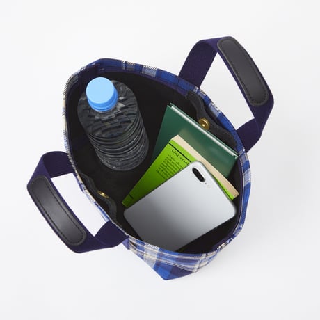 EVERGREEN CHECK TOTE XS【OK-010C】