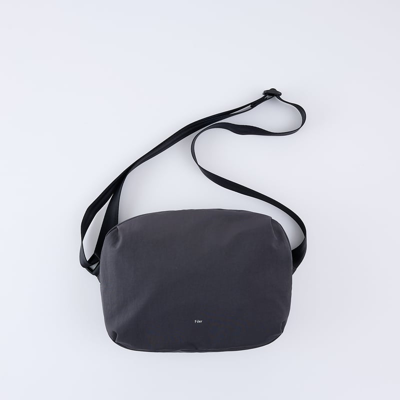 【未使用】Filer SIWA SHOULDER BLACK フィレール Filer ショルダーバッグ SIWA SHOULDER シワ メンズ