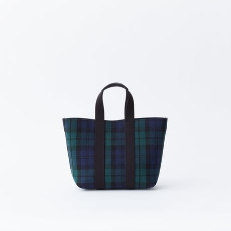 EVERGREEN CHECK TOTE XS【OK-010C】