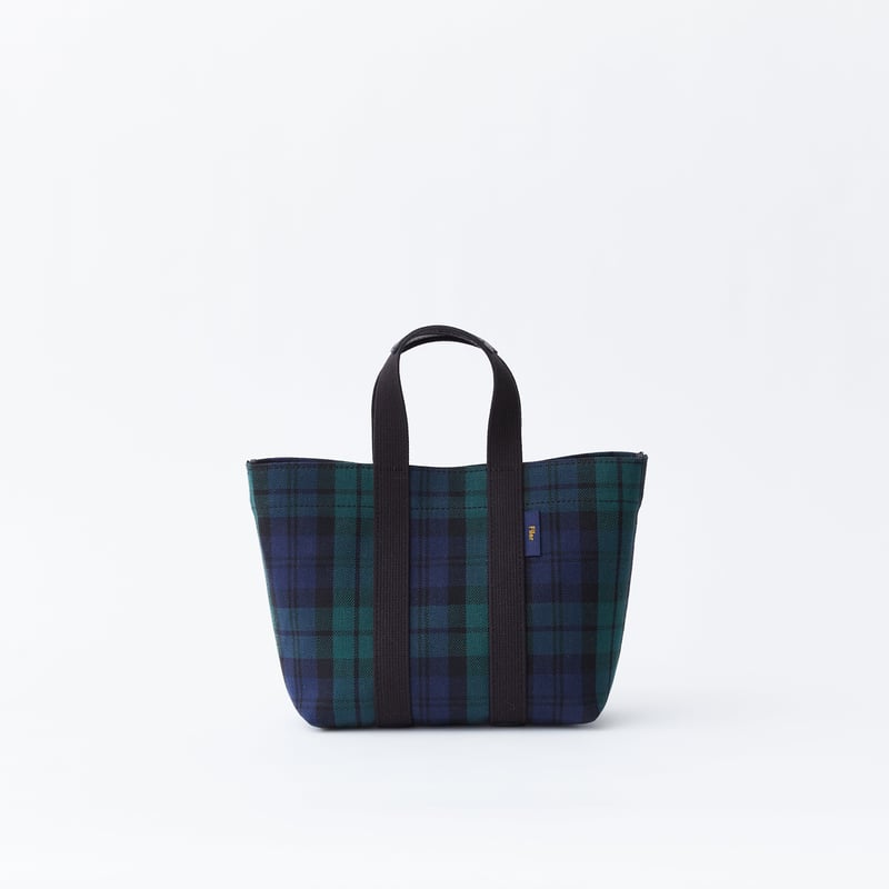 EVERGREEN CHECK TOTE XS【OK-010C】 | Filer