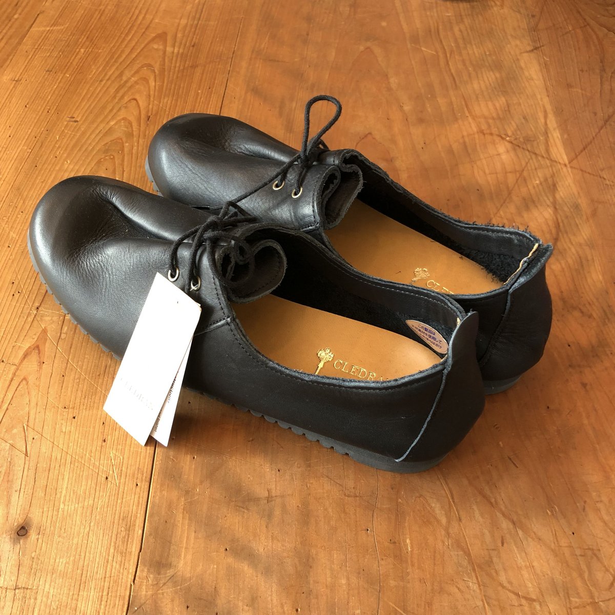 送料無料【CLEDRAN/クレドラン】OILED WRAP LACE SHOE | buddi