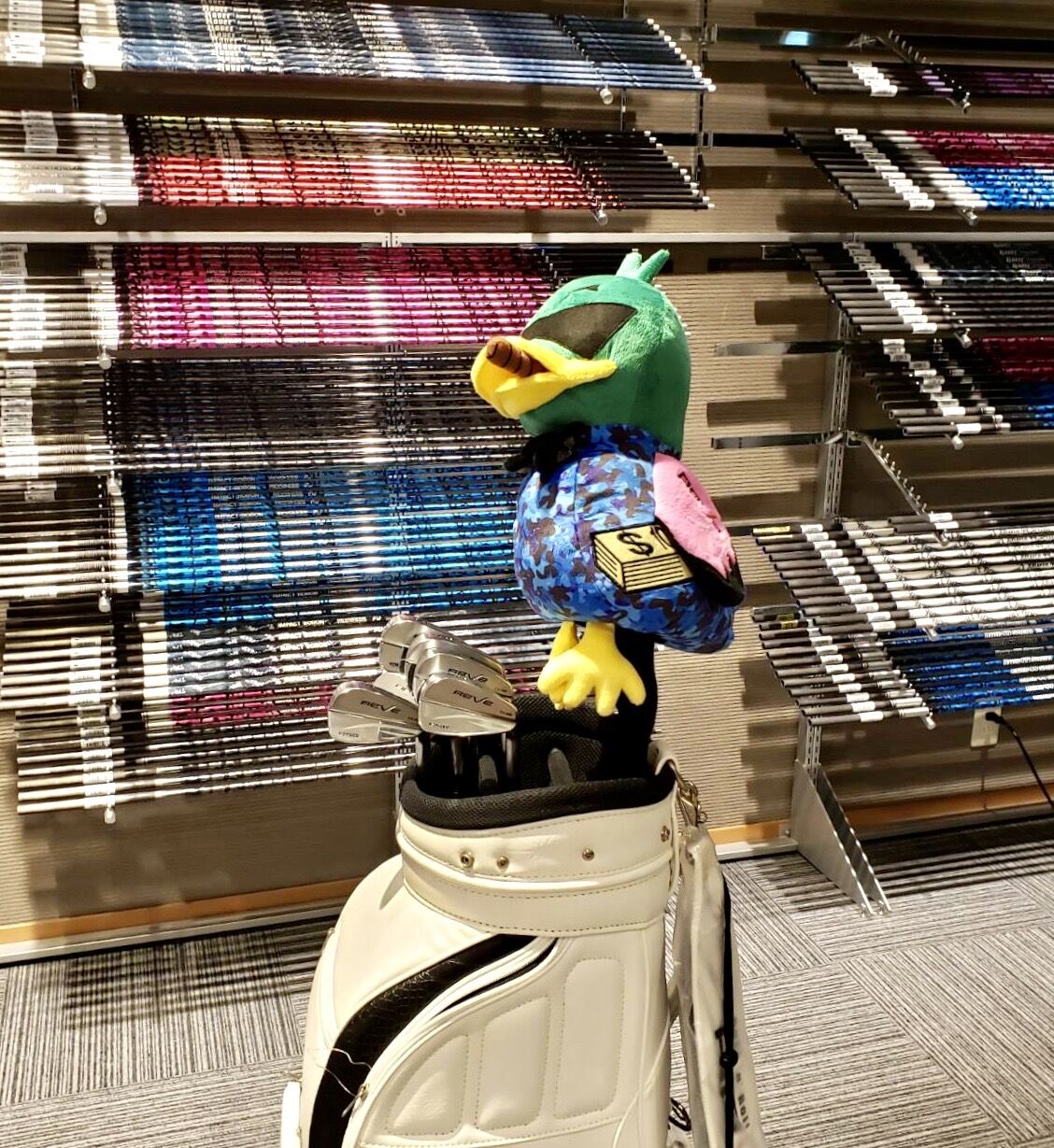 タグ無し未使用【コバトン】ドライバー ヘッドカバー 苦かっ 