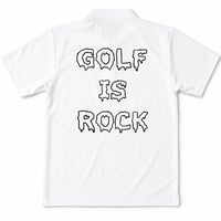 GOLF IS ROCK ポロシャツ　【ホワイト】