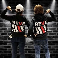 REVE LOGO Hoodie【ストライプ柄】