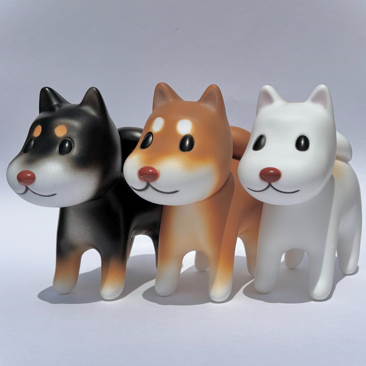 ベイビードウドウ　金平糖　狐　わんちゃん　柴犬　アニマル　ソフビ　フィギュア ソフビいぬギンちゃん-柴犬カラー | 銀印本舗