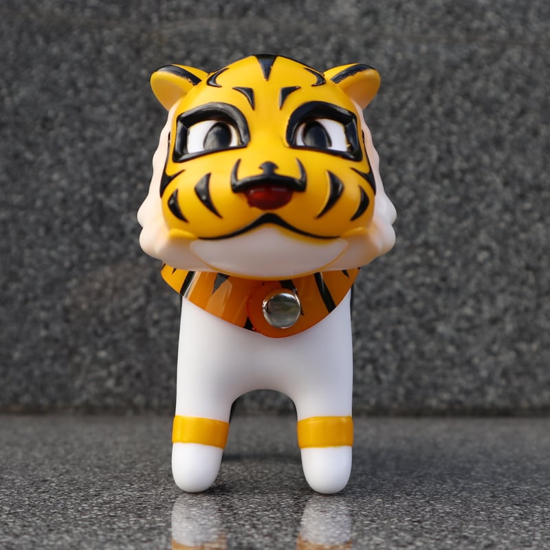 ソフビいぬギンちゃん-虎マスクド ver.0 | 銀印本舗