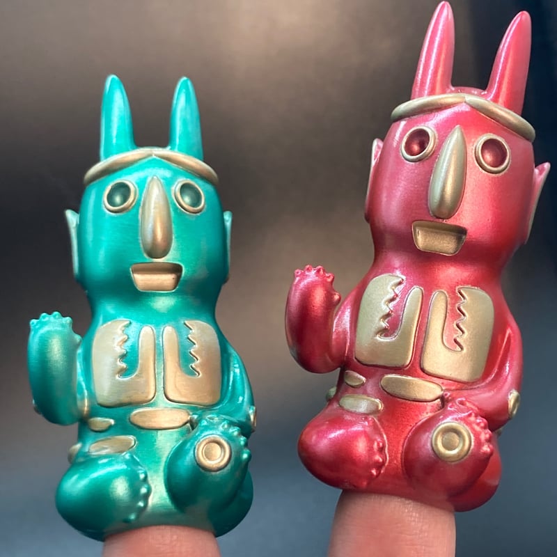 銀印本舗 マル武支店 でん六 でんちゃん ソフビ フィギュア