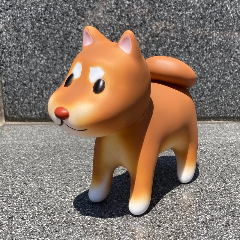ソフビいぬギンちゃん-柴犬カラー | 銀印本舗