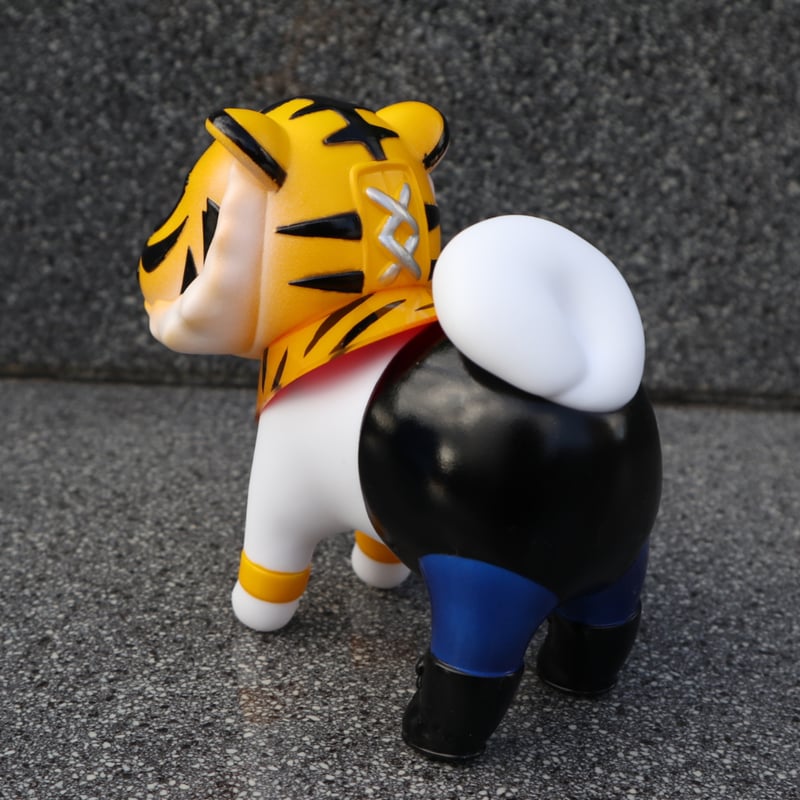 ソフビいぬギンちゃん-虎マスクド ver.0 | 銀印本舗