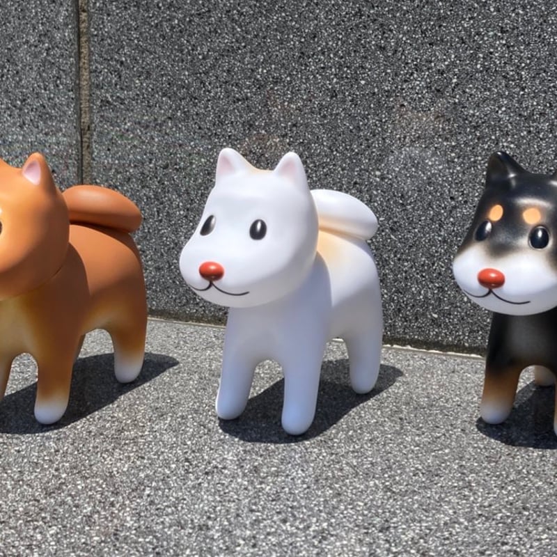 ソフビいぬギンちゃん-柴犬カラー | 銀印本舗 ソフビいぬギンちゃん-柴犬カラー | 銀印本舗