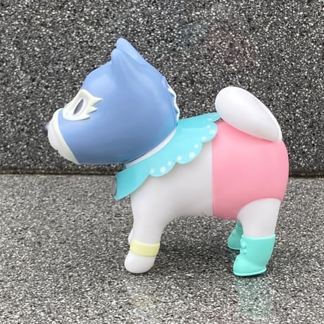 ソフビいぬギンちゃん-ベビーマスクド