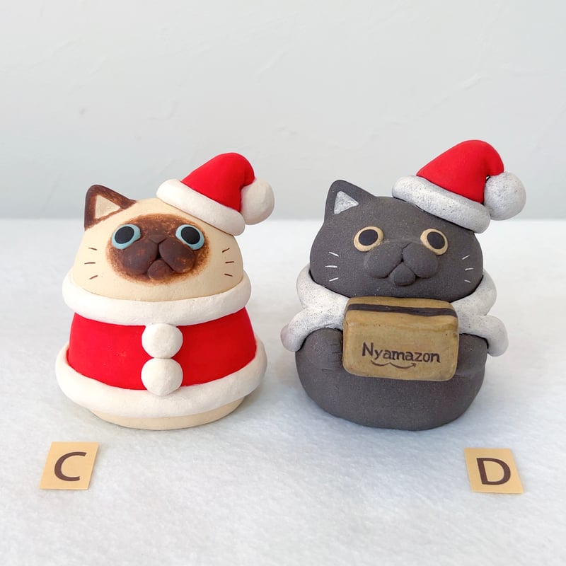 2025Xmasサンタにゃん | 4747 craft&art