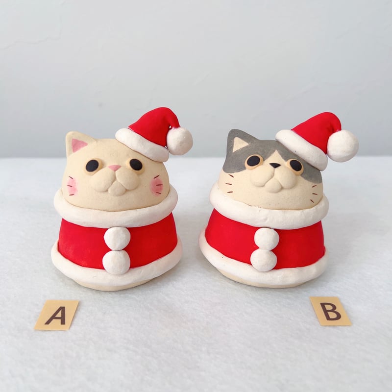 2025Xmasサンタにゃん | 4747 craft&art