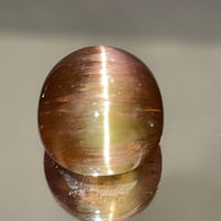 ブラジル産バイカラートルマリンキャッツアイ 33.802ct
