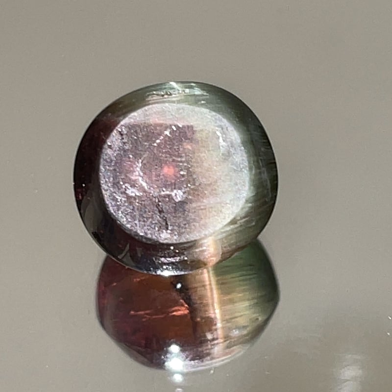 ブラジル産バイカラートルマリンキャッツアイ 15.724ct | EMERIA 