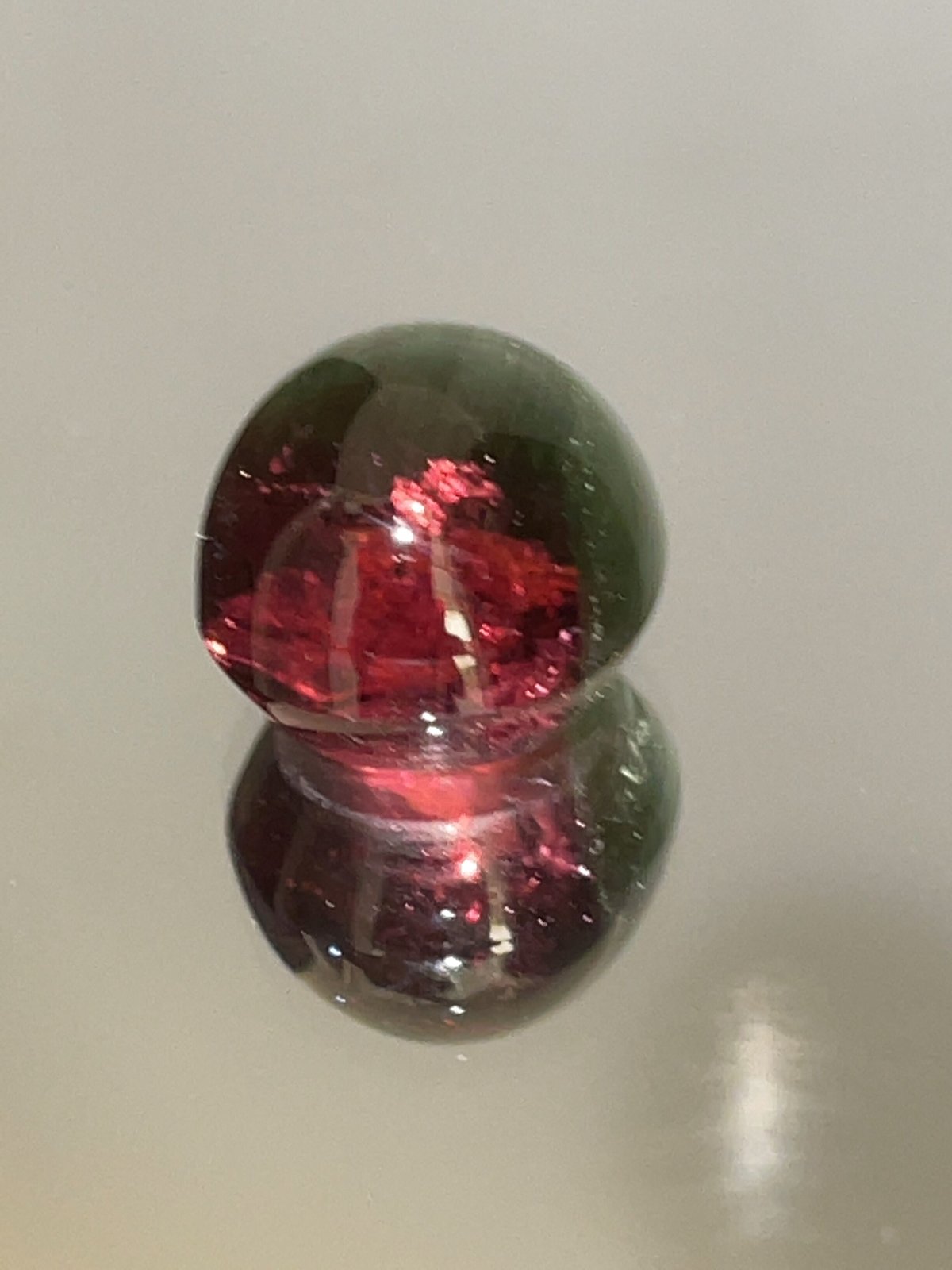 ブラジル産バイカラートルマリンキャッツアイ 15.724ct | EMERIA 