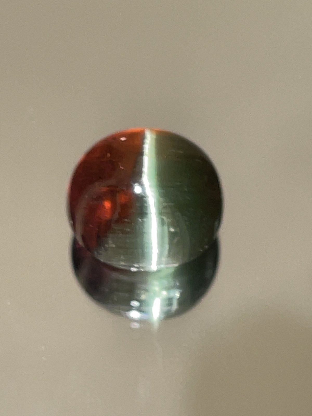 ブラジル産バイカラートルマリンキャッツアイ 15.724ct | EMERIA 