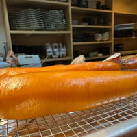 創業85年！日本橋「良庭」店主・丹羽さん鋭意作成中の極上カラスミ　特大