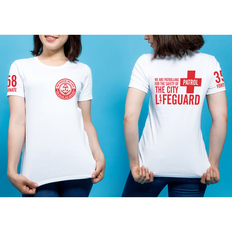 2021年夏の新作Tシャツ販売スタート!!【ホワイト/レッド】