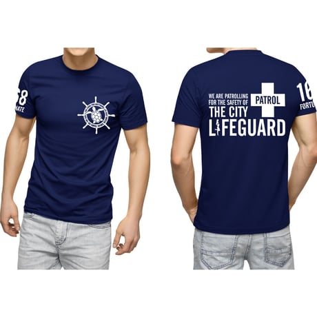 2021年夏の新作Tシャツ販売スタート!!【ネイビー / ホワイト】