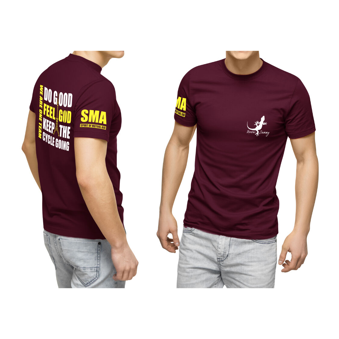 2022年夏の新作Tシャツ販売スタート!!【バーガンディ】 | MJデザイン