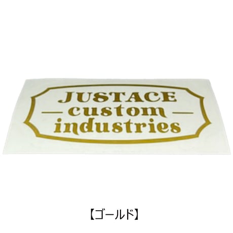 Justaceカッティングステッカー 小　[Craft Logo]