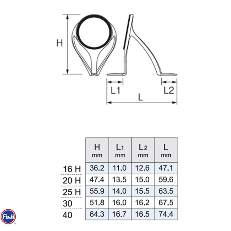 富士工業　T-KLSG 富士工業 T-RVSG-16H~40[チタン] | FC NET.
