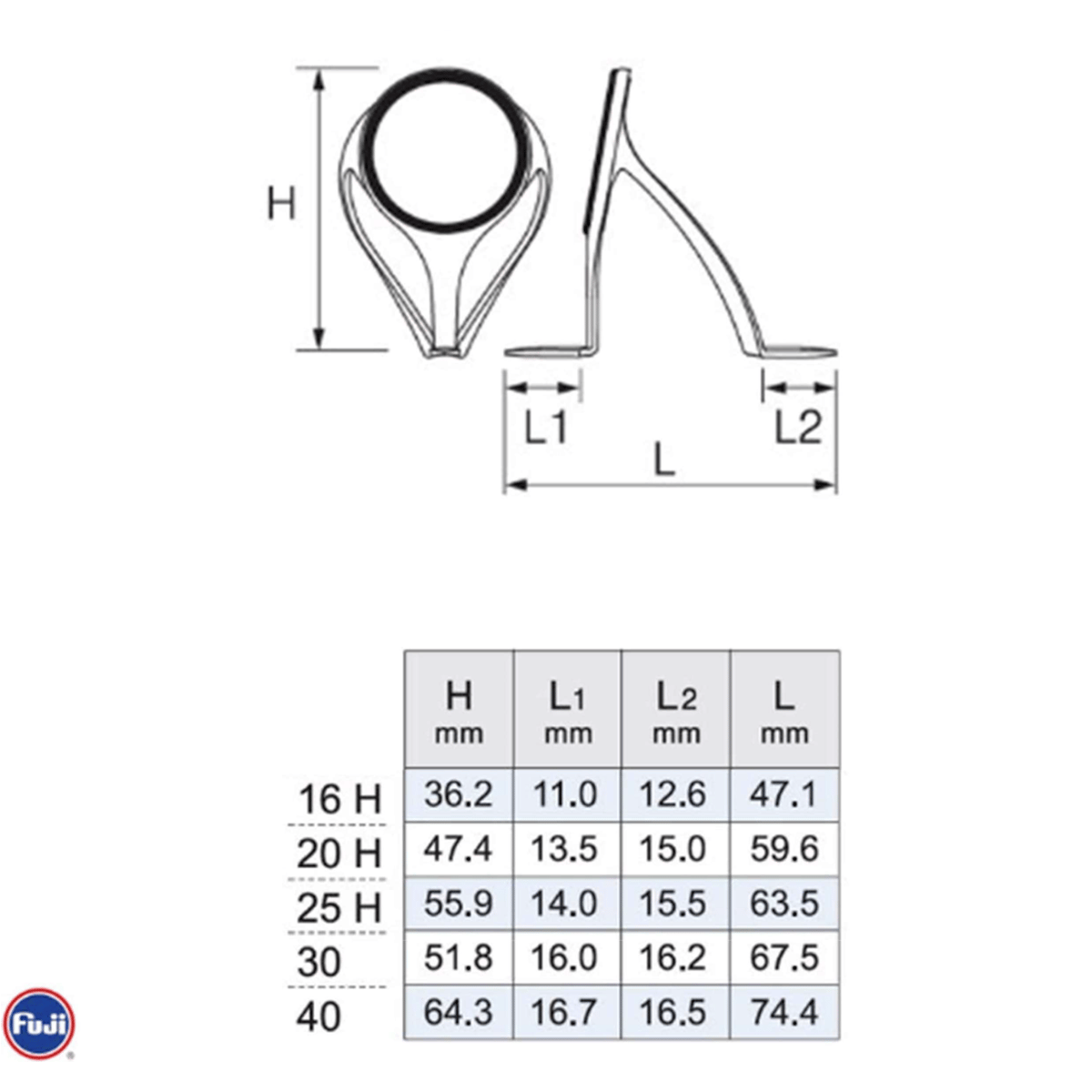 富士工業 T-RVSG-16H~40[チタン] | FC NET.
