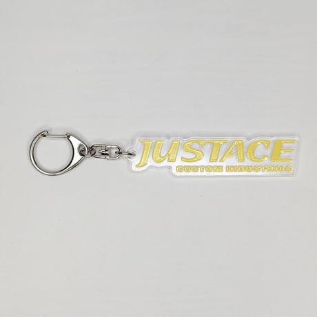 Justaceロゴ アクリルキーホルダー