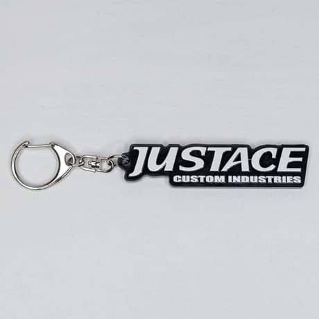 Justaceロゴ アクリルキーホルダー