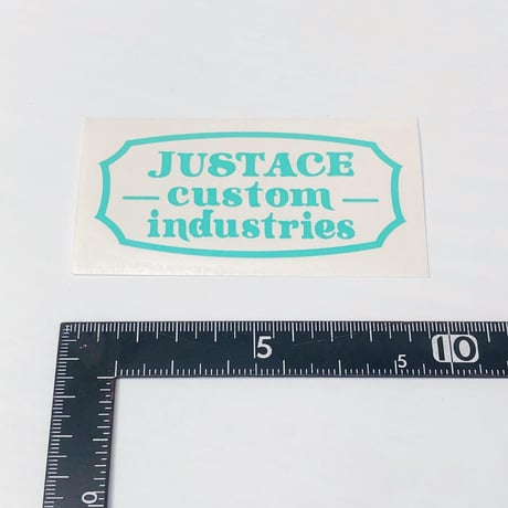 Justaceカッティングステッカー 小　[Craft Logo]