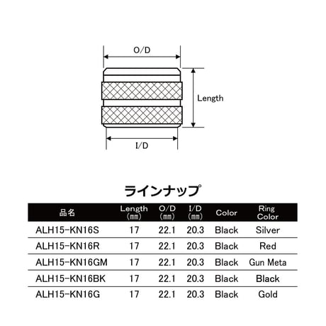 KN16用アルミフード [ALH15-KN16]