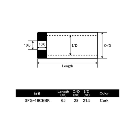 HL･TBS･SBS用フロントグリップ [SFG-16CEBK]