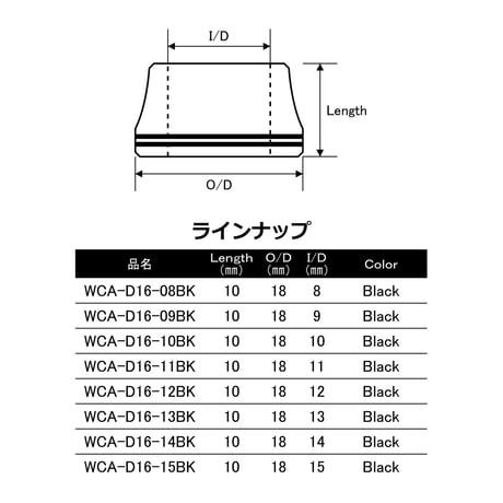 シートワインディングチェック [WCA-D16-BK]