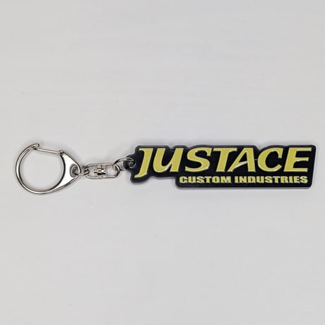 Justaceロゴ アクリルキーホルダー