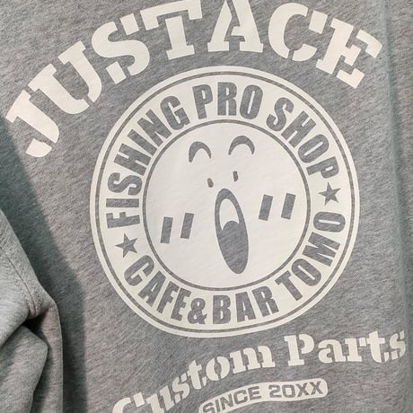 Justace プルオーバースウェットパーカー（TOMOコラボ）