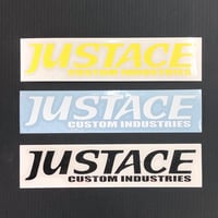 Justaceカッティングステッカー [Sサイズ]