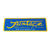 Justaceヴィンテージロゴステッカー